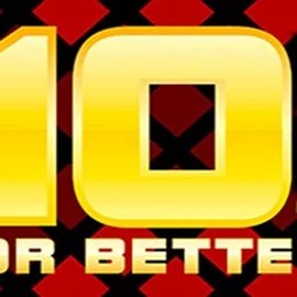 10s or Better game by 1x2gaming – logo hosted on Kitty Bingo