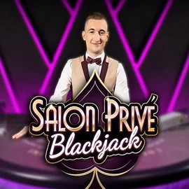 Live Casino logo of Blackjack Salon Privé from Ezugi at Kitty Bingo