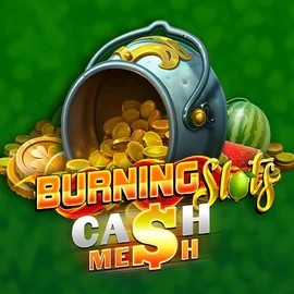 Burning Slots Cash Mesh logo by BF Games Kitty Bingo