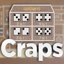 Craps (Nucleus Gaming) slot logo by Nucleus Gaming at Kitty Bingo