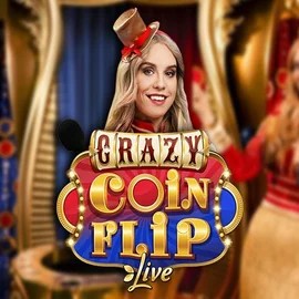 Enjoy Crazy Coin Flip by Evolution – logo hosted on kittybingocasino.com