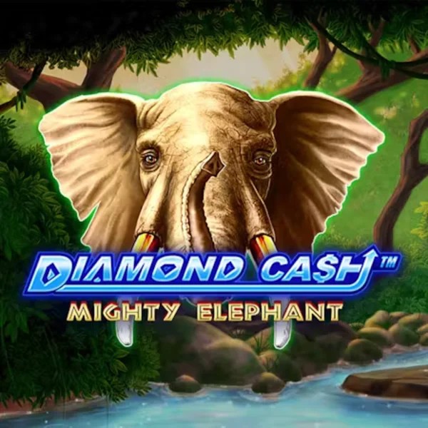Diamond Cash Mighty Elephant game by Greentube – logo hosted on Kitty Bingo
