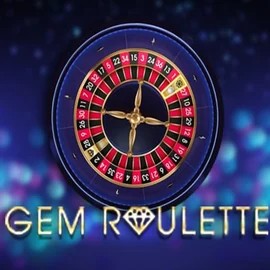 Gem Roulette slot logo by iSoftBet at Kitty Bingo