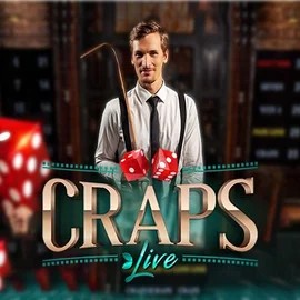 Live Craps game by Evolution – logo hosted on Kitty Bingo