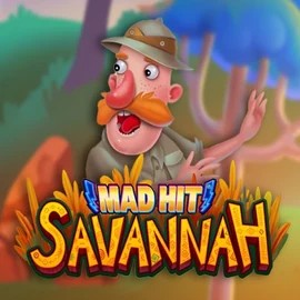 Mad Hit Savannah logo – Slots by RubyPlay at Kitty Bingo