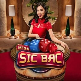Mega Sic Bac casino game by Pragmatic Play – featured logo at Kitty Bingo
