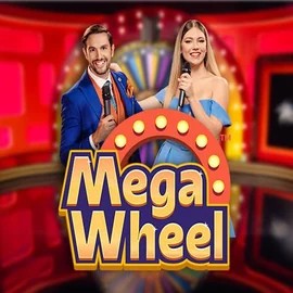Official Live Casino logo: Mega Wheel by Pragmatic Play at Kitty Bingo