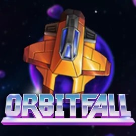 Orbitfall game by ELK Studios – logo hosted on Kitty Bingo
