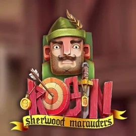 Robin Sherwood Marauders online game logo by Yggdrasil on kittybingocasino.com