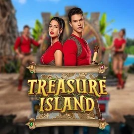 Treasure Island slot logo by Pragmatic Play at Kitty Bingo