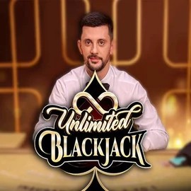 Try Unlimited Blackjack slot by Ezugi on kittybingocasino.com – logo image